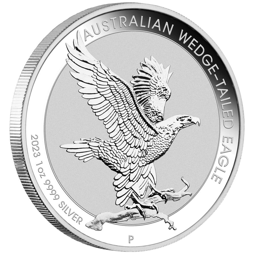 2023 PerthMint Australian Wedge-tailed Eagle 1oz Silver Bullion Coin