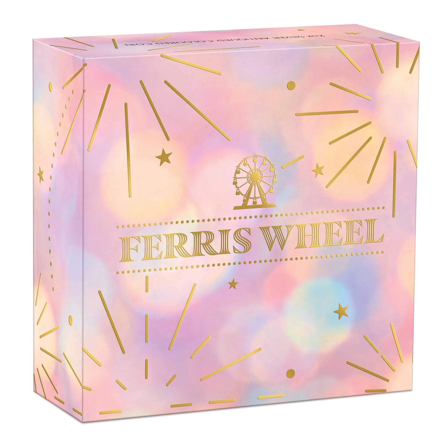 2025 Ferris Wheel 2oz Silver Antiqued Coloured Coin