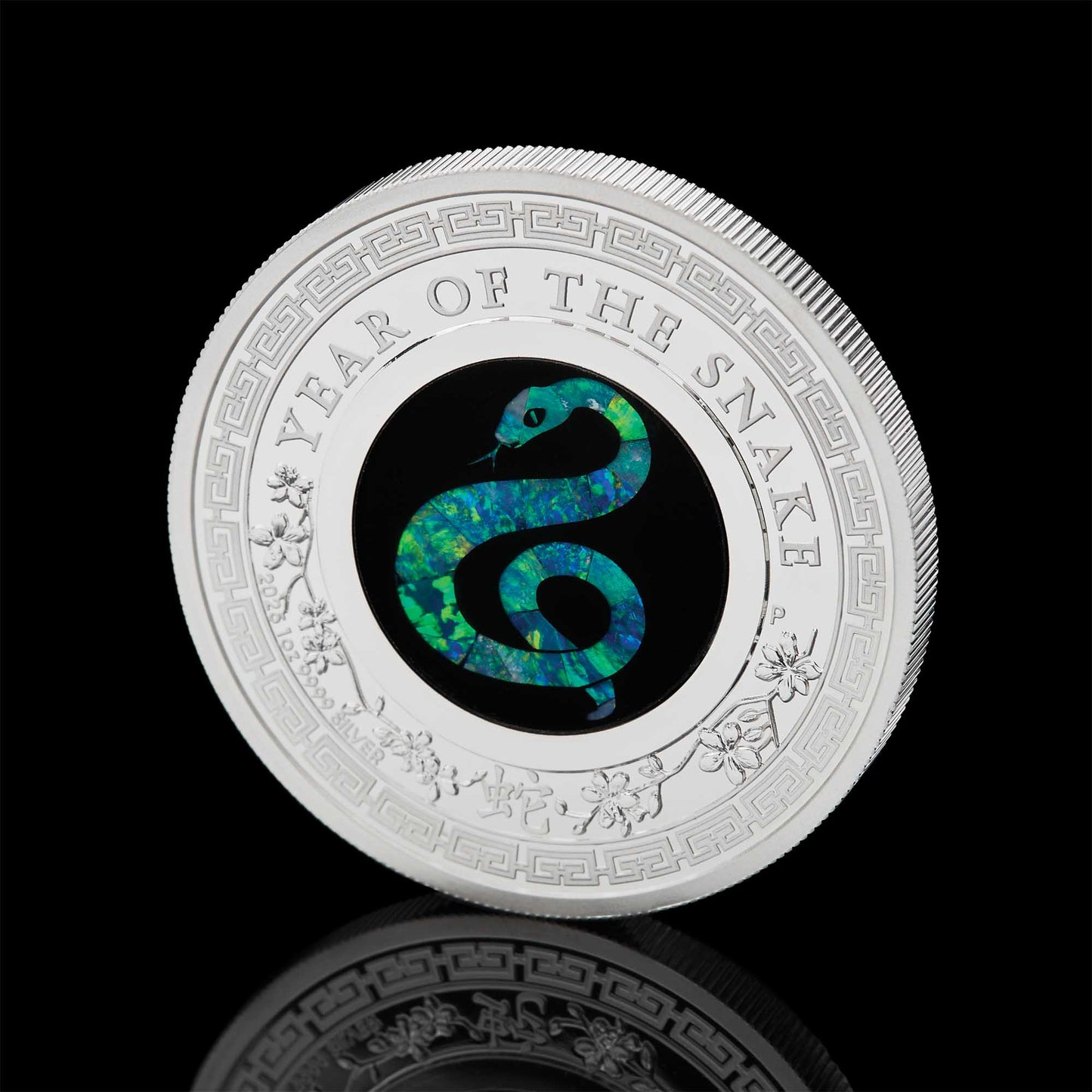 2025 Australian Opal Lunar Series Year of the Snake 1oz Silver Proof Coin