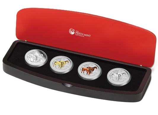 2014 PerthMint Australian Lunar Series II Year of the Horse Typeset Collection