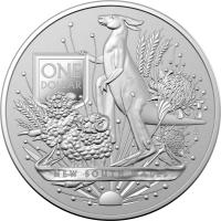 2022 $1 RAM Coat of Arms - New South Wales 1oz Silver Investment Coin in Capsule