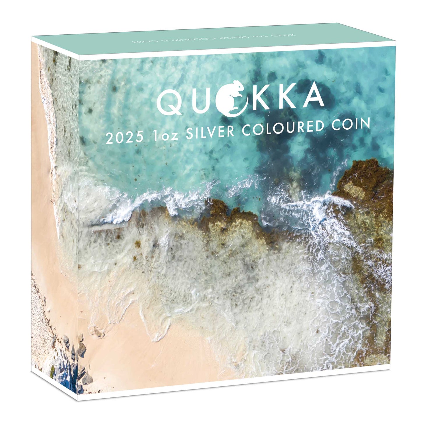 2025 Australian Quokka 1oz Silver Coloured Coin