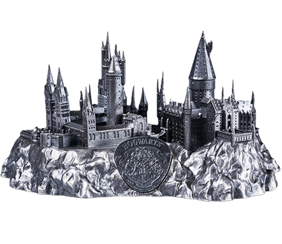 2025 Samoa 10$ HOGWARTS CASTLE 3D Harry Potter 5 Oz Silver Coin - 499 mintage only - PRE ORDER