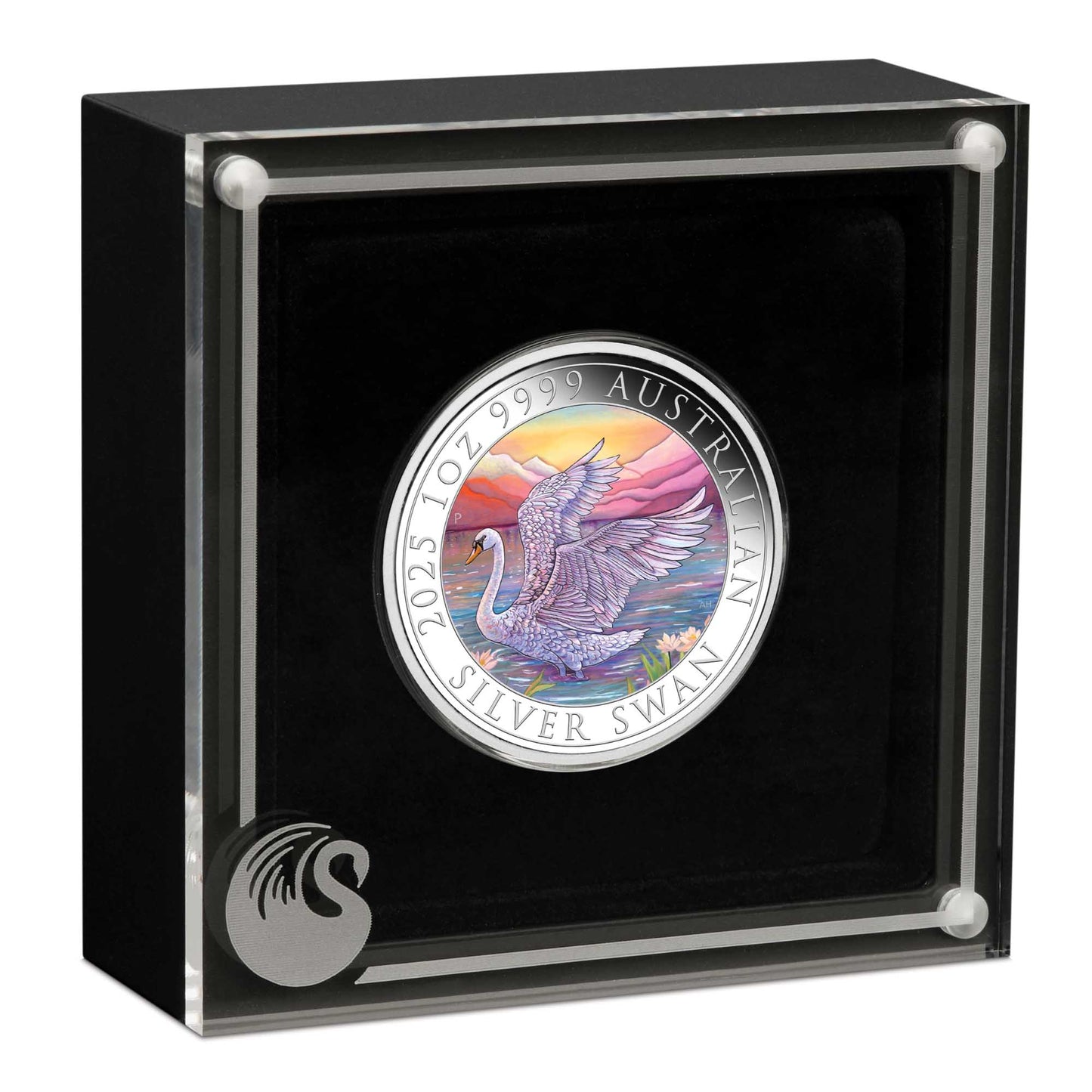 2025 Australian Swan 1oz Silver Coloured Coin