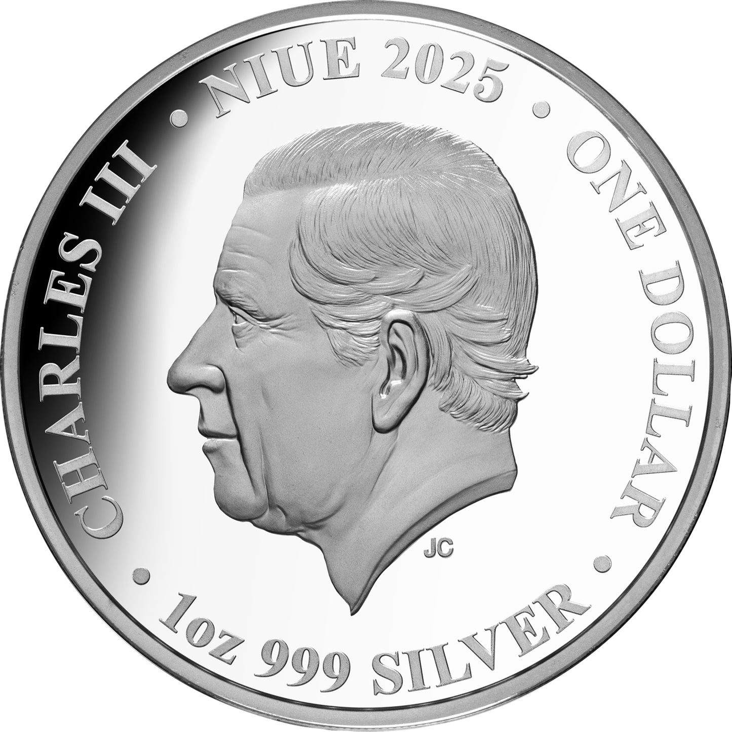 2025 Richter Scale 90th Anniversary $1 1oz Silver Proof Coin