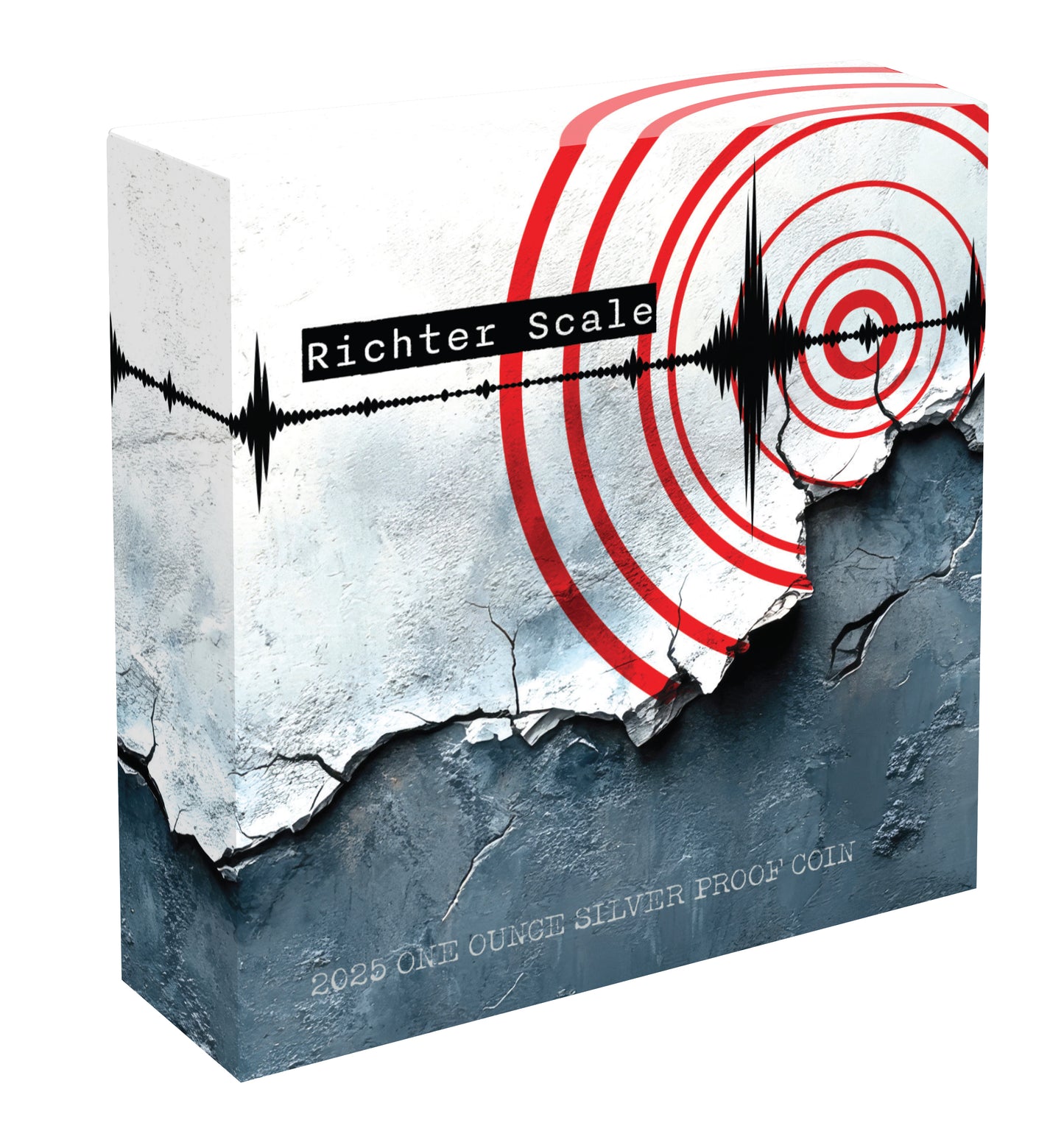 2025 Richter Scale 90th Anniversary $1 1oz Silver Proof Coin
