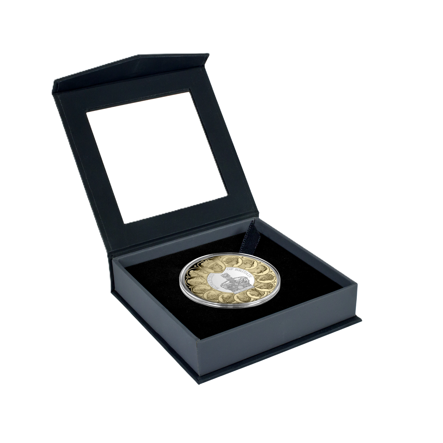 Monarchs of Britain 2025 $1 Gold-plated 1oz Silver Proof Coin