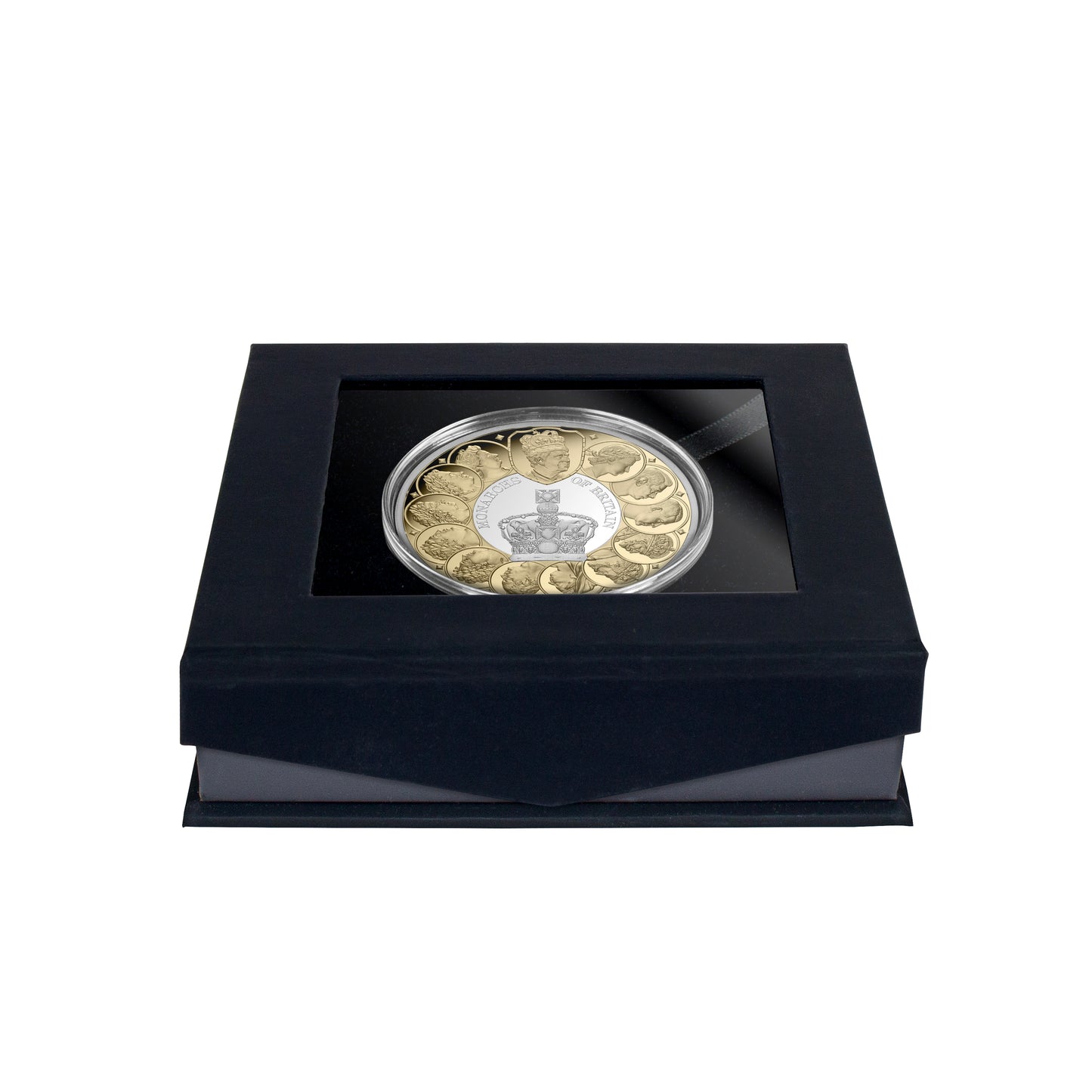 Monarchs of Britain 2025 $1 Gold-plated 1oz Silver Proof Coin