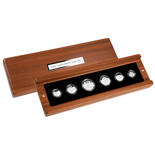2014 Royal Australian Mint – Six-Coin fine Silver Proof Set - 500 sets only
