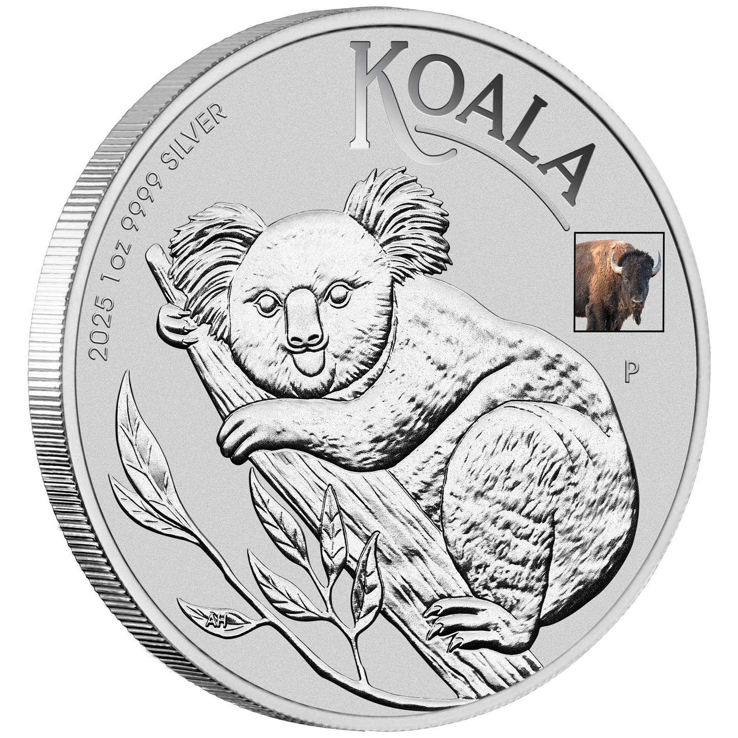 2025 ANA World's Fair Australian Koala 1oz Silver Coin with Bison Privy Mark