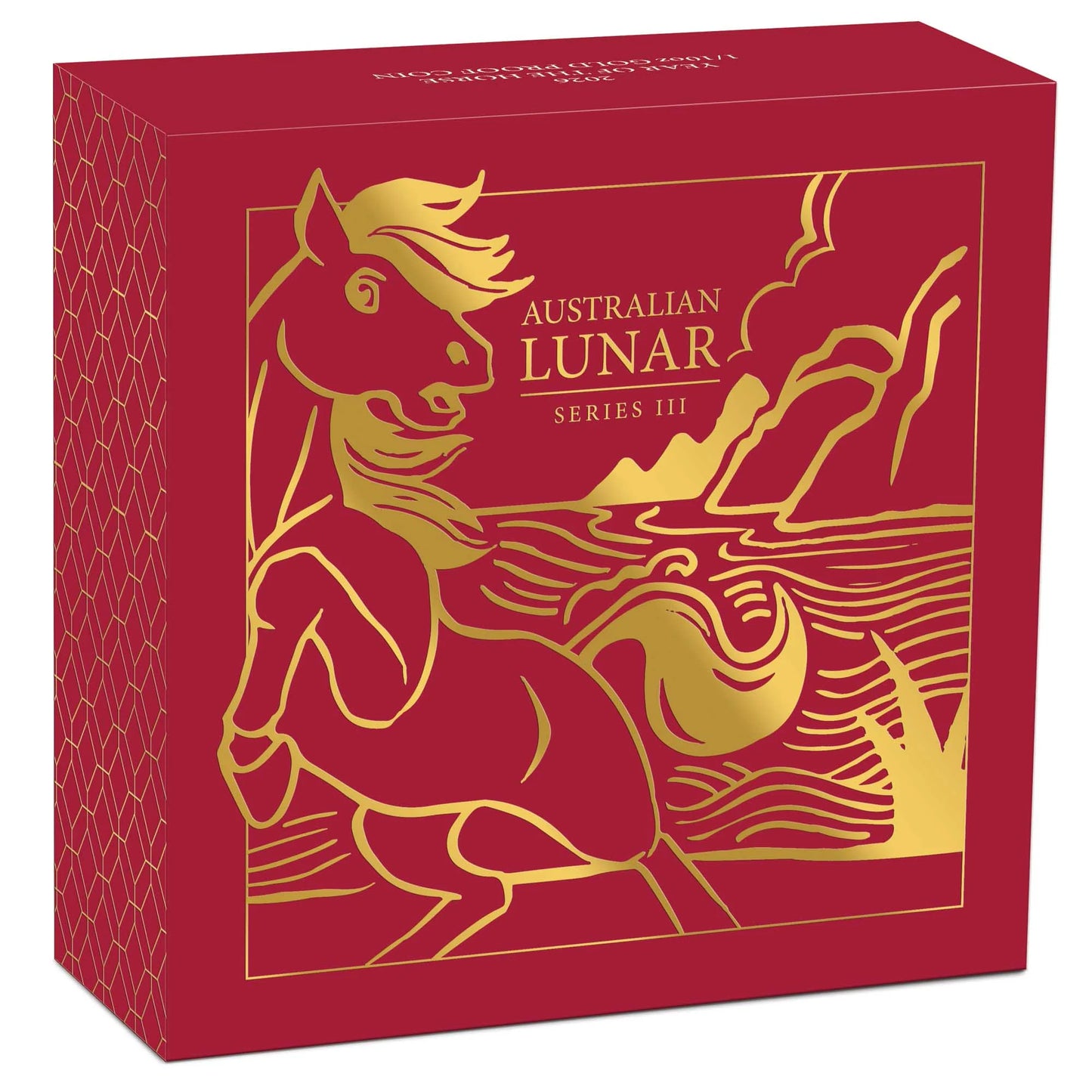 2026 Australian Lunar Series III Year of the Horse 1/10oz Gold Proof Coin
