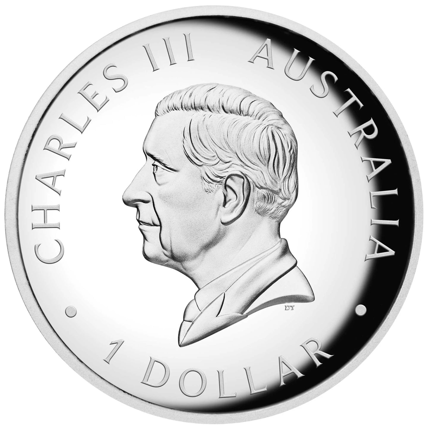 2025 Australian Kangaroo 1oz Silver Proof Coloured High Relief Coin