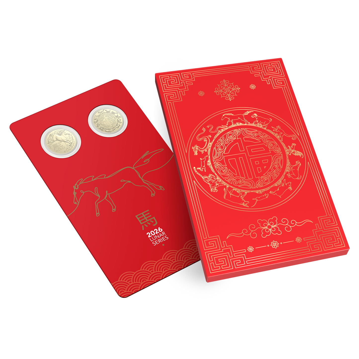 2025 RAM Lunar Year of the Horse Two-Coin Set