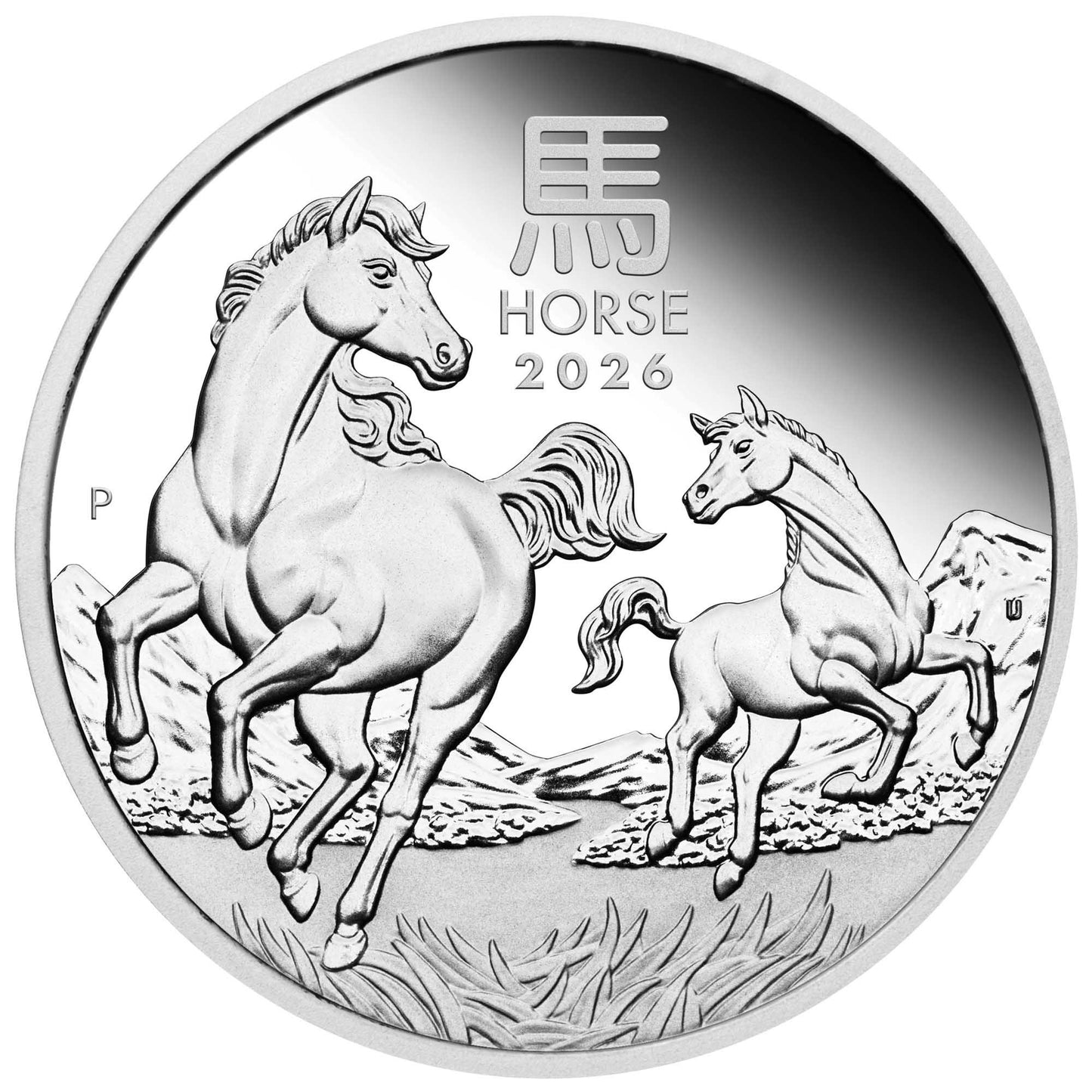 2026 Australian Lunar Series III Year of the Horse 1oz Silver Proof Coin