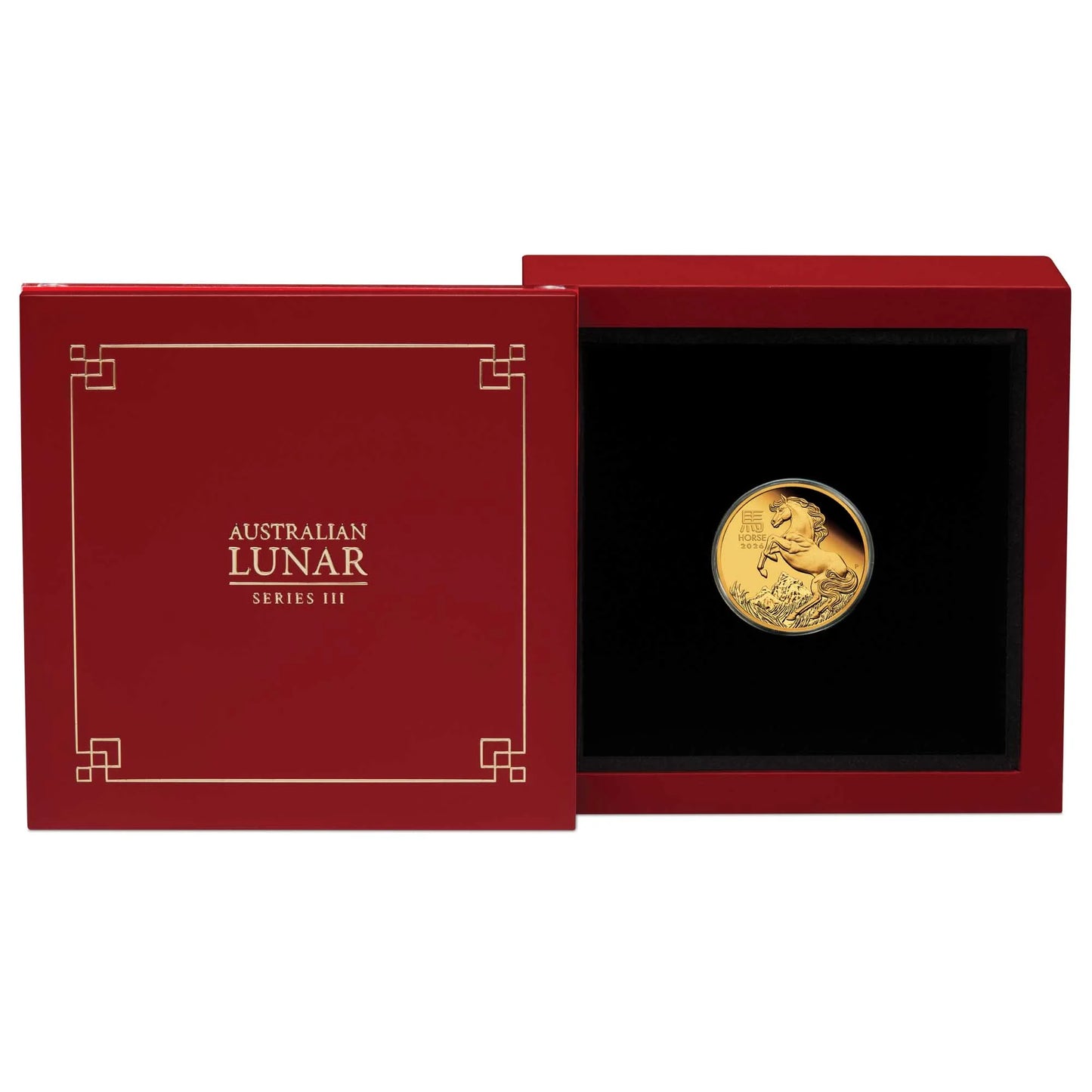 2026 Australian Lunar Series III Year of the Horse 1/10oz Gold Proof Coin