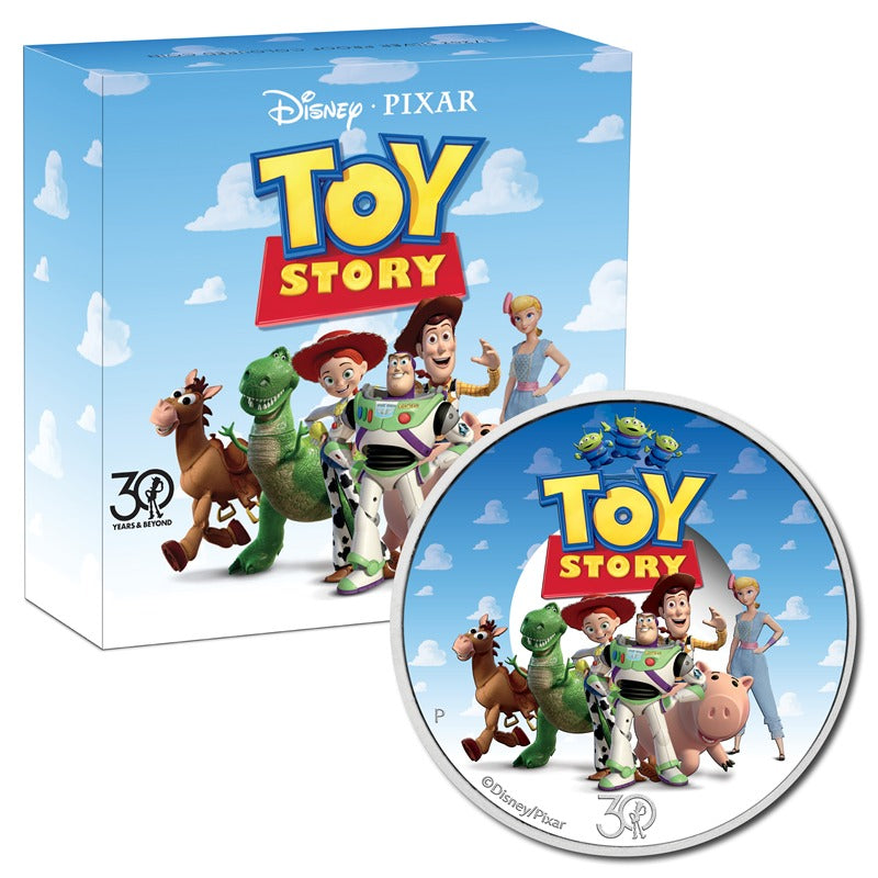 🎬 2025 PerthMint Toy Story 30th Anniversary – 1/2oz Silver Proof Coloured Coin