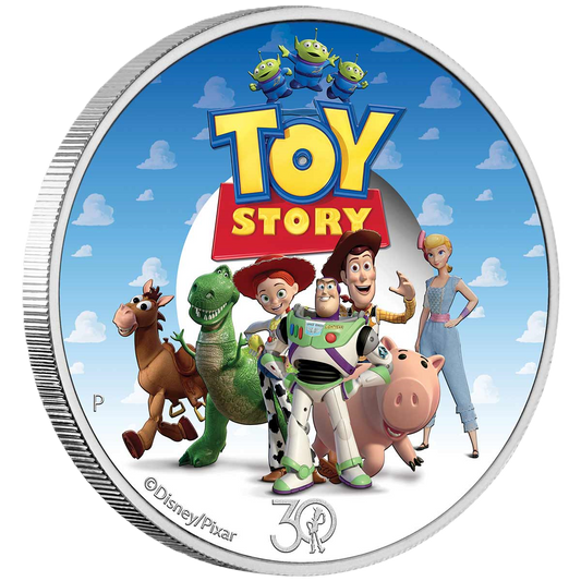 🎬 2025 PerthMint Toy Story 30th Anniversary – 1/2oz Silver Proof Coloured Coin