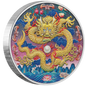 2025 Imperial Golden Dragon 3oz Silver Proof Coloured Coin