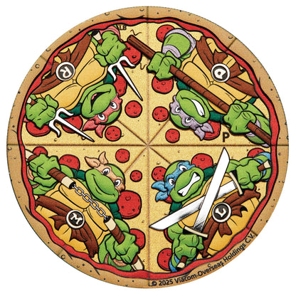 2025 Teenage Mutant Ninja Turtles 2oz Silver Coloured Pizza Coin