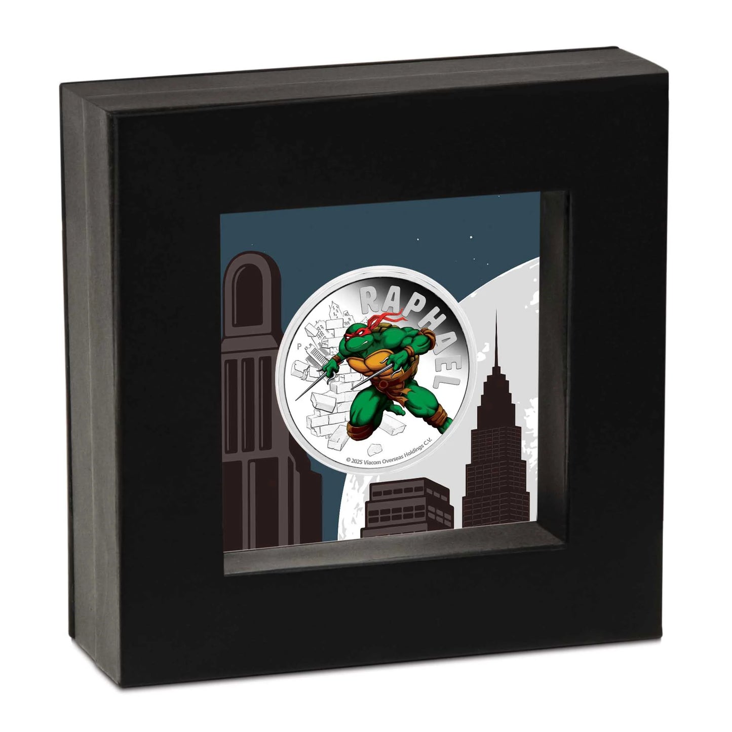 2025 Teenage Mutant Ninja Turtles – Raphael 1oz Silver Proof Coloured Coin
