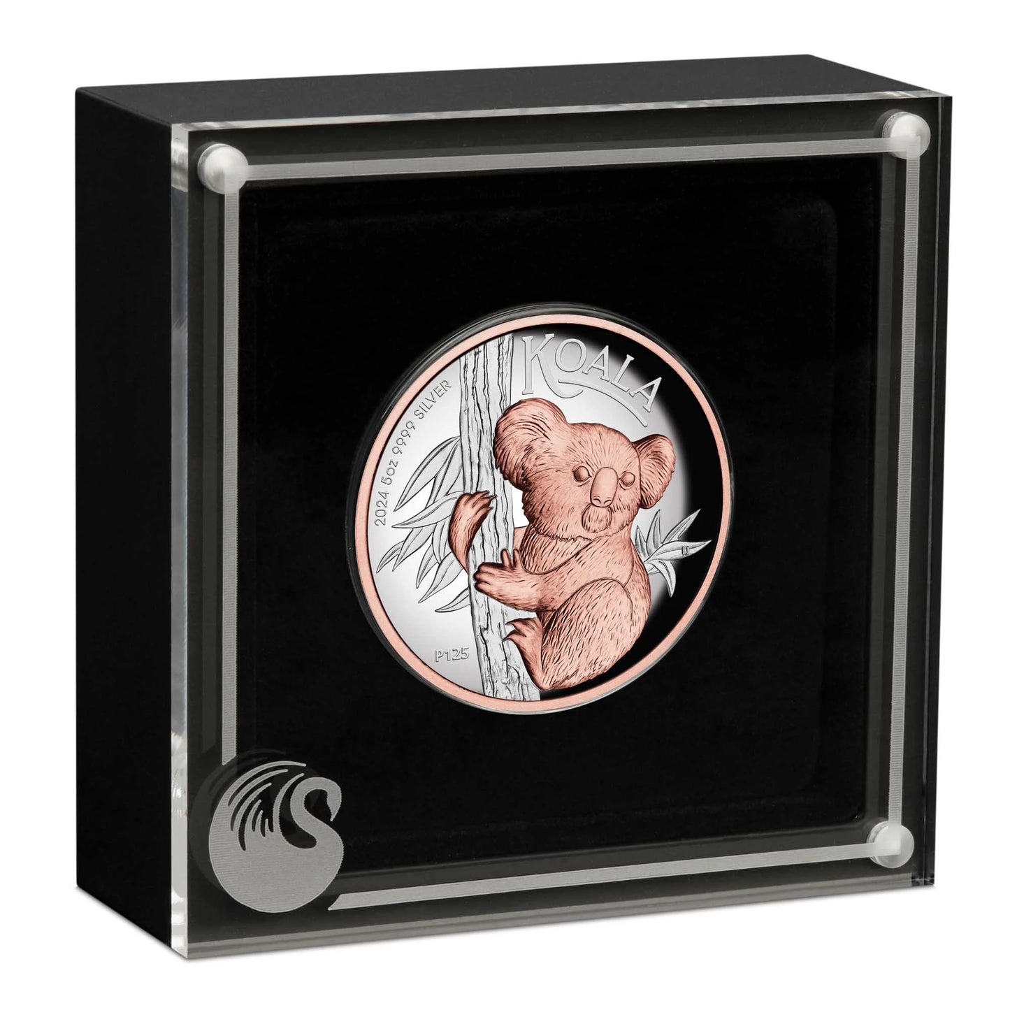 2024 Australian Koala 5oz Silver Proof High Relief Gilded Coin