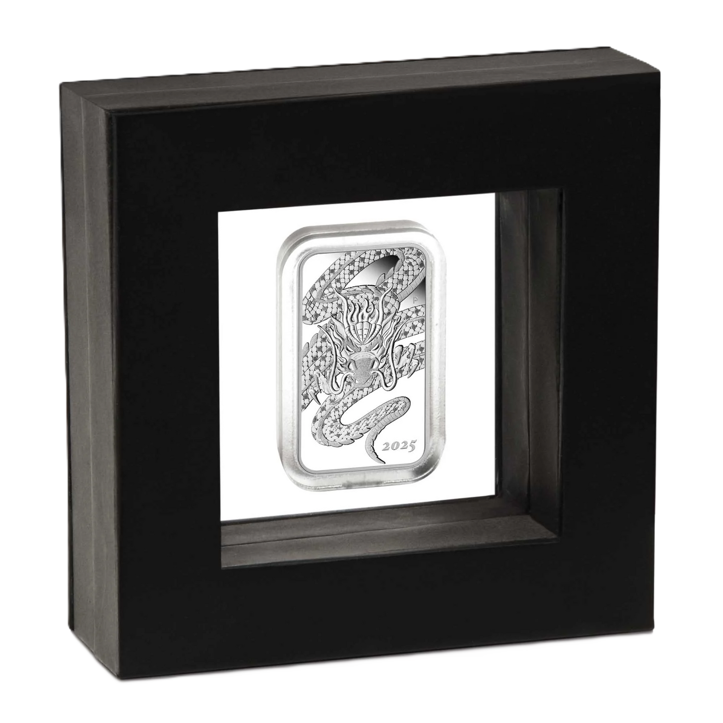 2025 Dragon 1oz Silver Proof Rectangular Coin