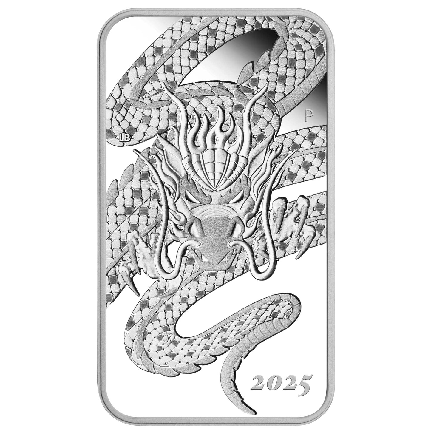 2025 Dragon 1oz Silver Proof Rectangular Coin