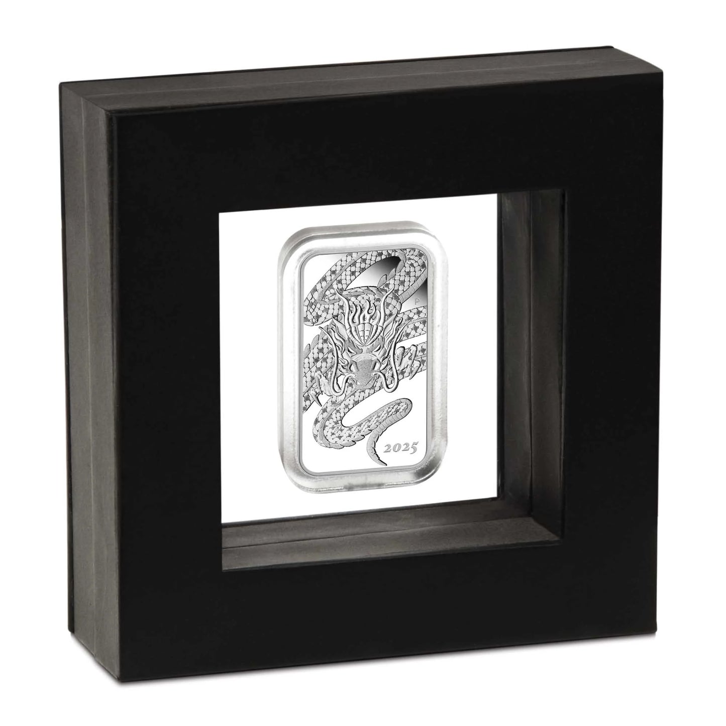 2025 Dragon 1oz Silver Proof Rectangular Coin