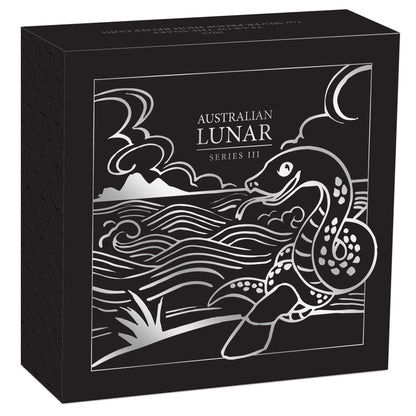 2025 Lunar Year Series III Year of the Snake 1oz Silver Proof High Relief Coin - Pre Order