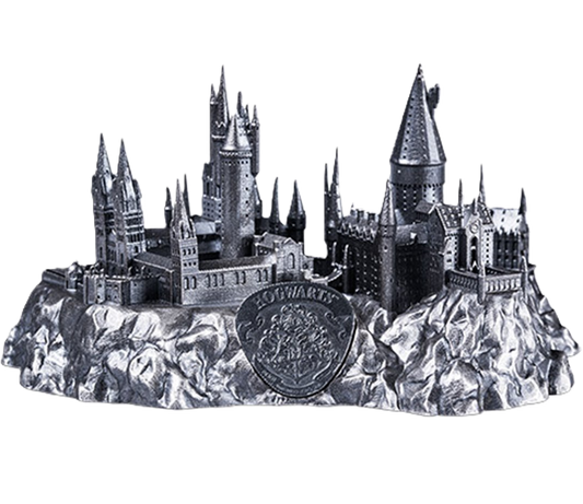 2025 Samoa 10$ HOGWARTS CASTLE 3D Harry Potter 5 Oz Silver Coin - 499 mintage only - PRE ORDER