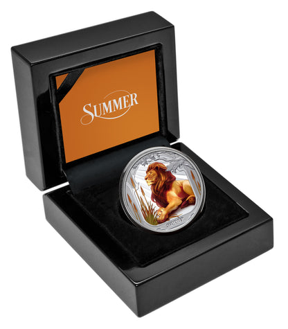 2025 NIUE Seasons Summer $1 1oz Silver Proof Coin