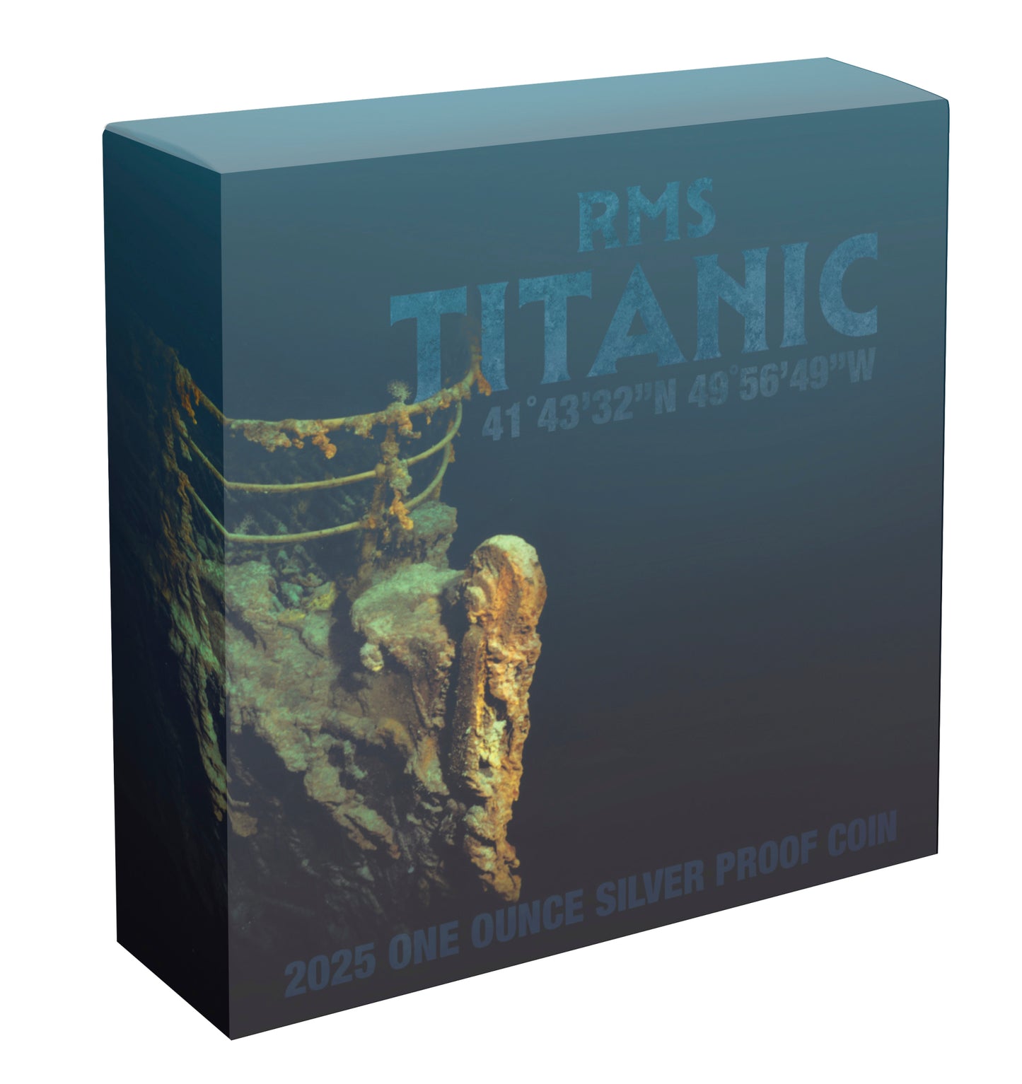 2025 NIUE Titanic $1 1oz Silver Black Proof Coin