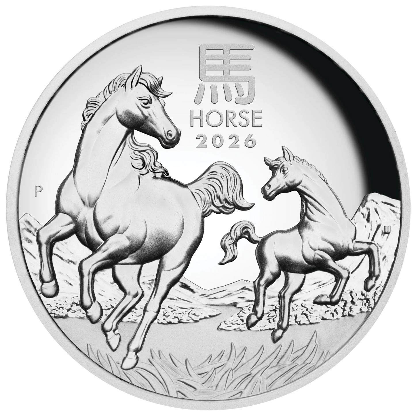 2026 PerthMint Year of the Horse🐎1oz Silver Proof High Relief Coin Pre order
