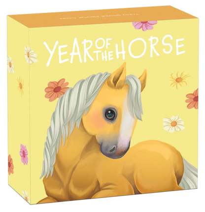 2026 PerthMint Baby Horse 🐴1/2oz Silver Proof Coloured Coin Pre Order
