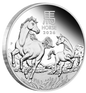 2026 Australian Lunar Series III 2026 Year of the Horse 1/2oz Silver Proof Coin