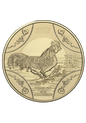 2017 Royal Australian Mint Lunar Year of the Rooster $1 Unc Coin