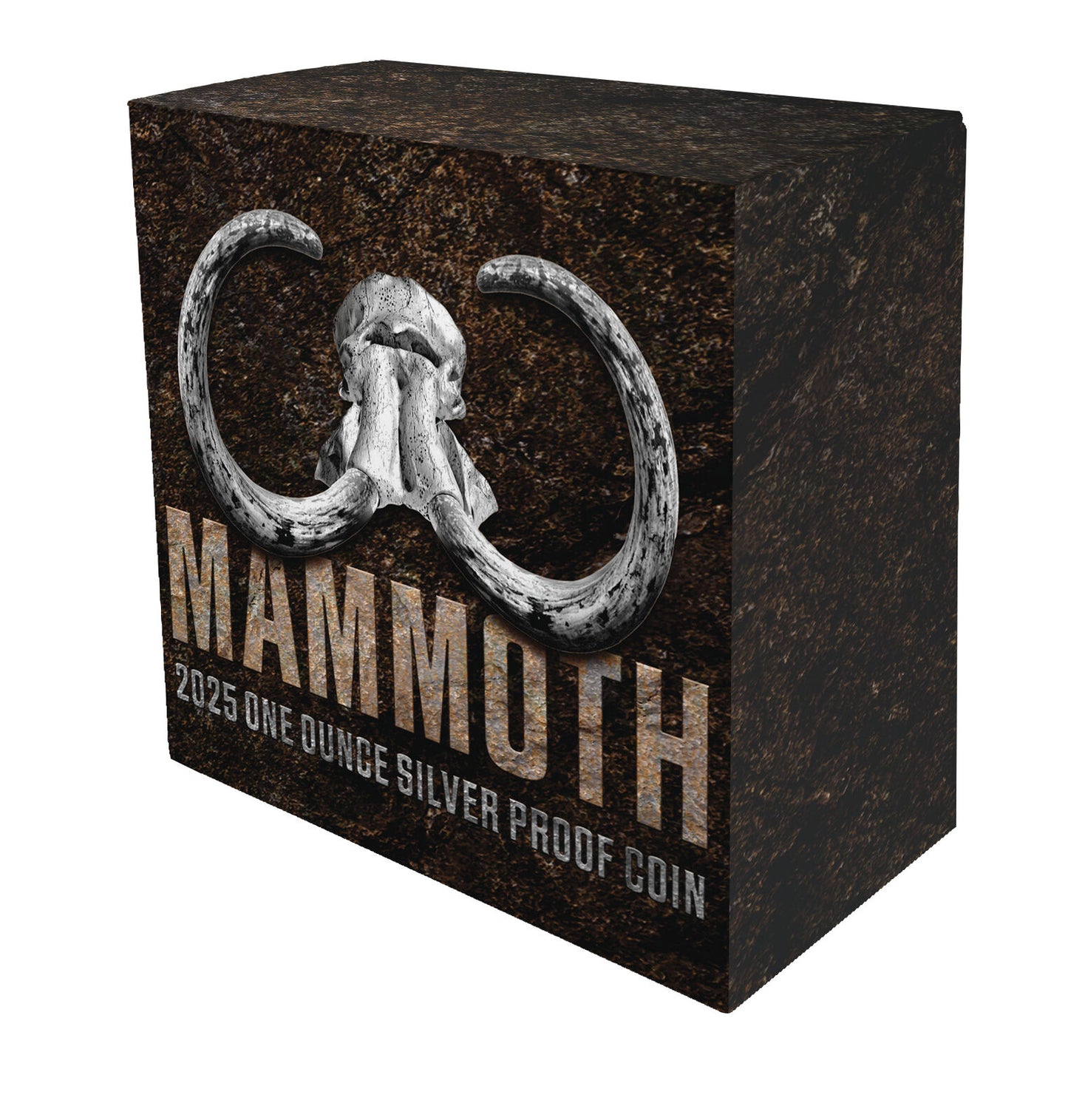 2025 Niue Mammoth – $1 1oz Silver Coloured Proof Coin