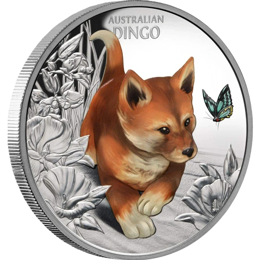 2024 Niue Baby Dingo – $1 1oz Silver Proof Coin