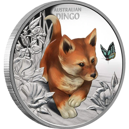 2024 Niue Baby Dingo – $1 1oz Silver Proof Coin