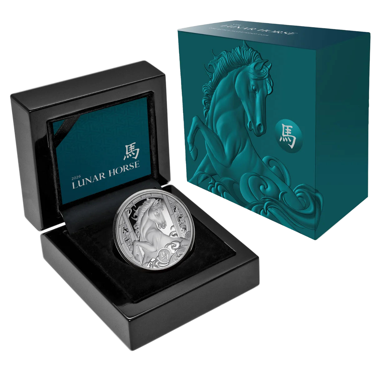 2026 LUNAR YEAR OF THE HORSE $1 1OZ SILVER PROOF COIN