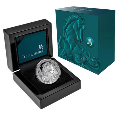 2026 LUNAR YEAR OF THE HORSE $1 1OZ SILVER PROOF COIN