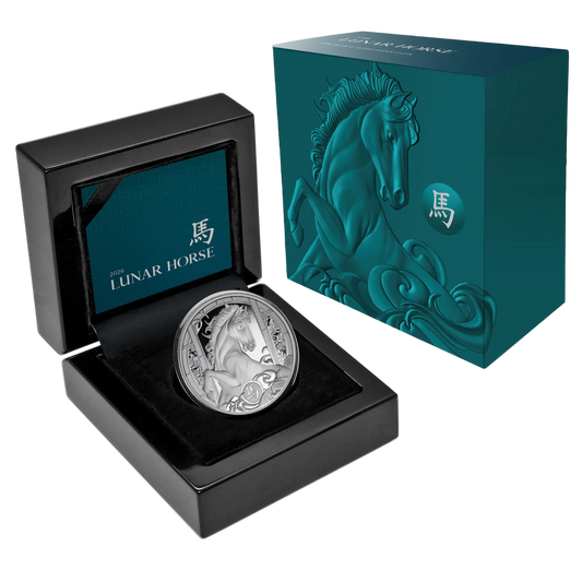 2026 LUNAR YEAR OF THE HORSE $1 1OZ SILVER PROOF COIN
