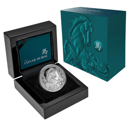 2026 LUNAR YEAR OF THE HORSE $1 1OZ SILVER PROOF COIN