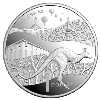 2025 RAM - Kangaroo Series - 1oz Silver Proof Coin
