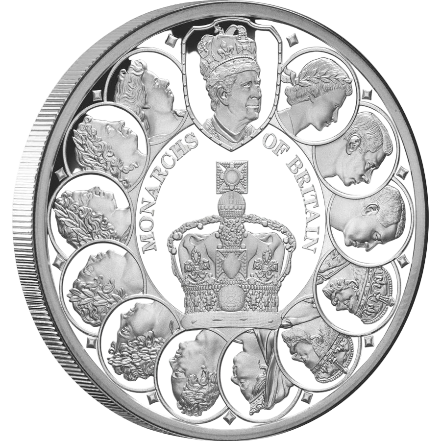Monarchs of Britain 2025 $1 1oz Silver Proof Coin