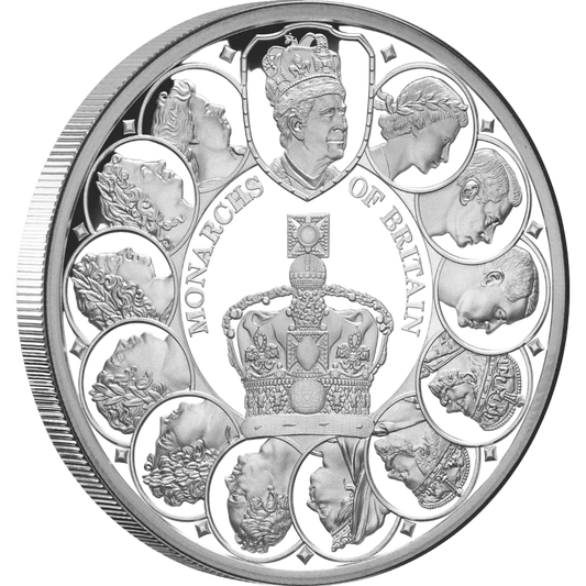 Monarchs of Britain 2025 $1 1oz Silver Proof Coin