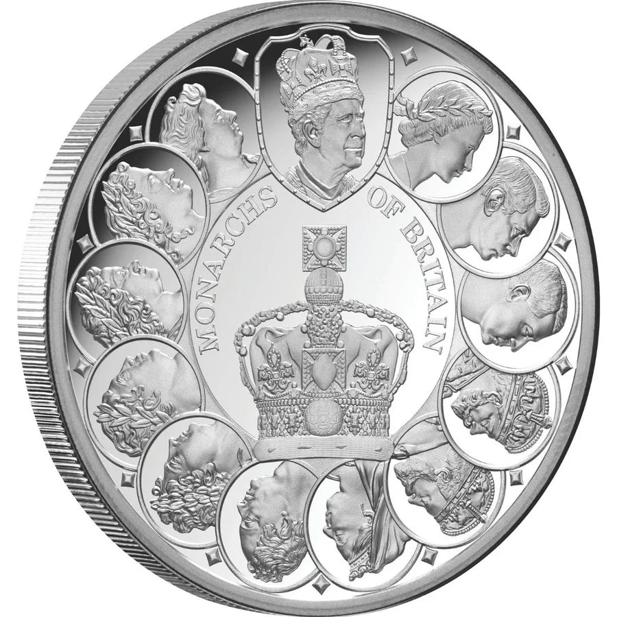 Monarchs of Britain 2025 $1 1oz Silver Proof Coin