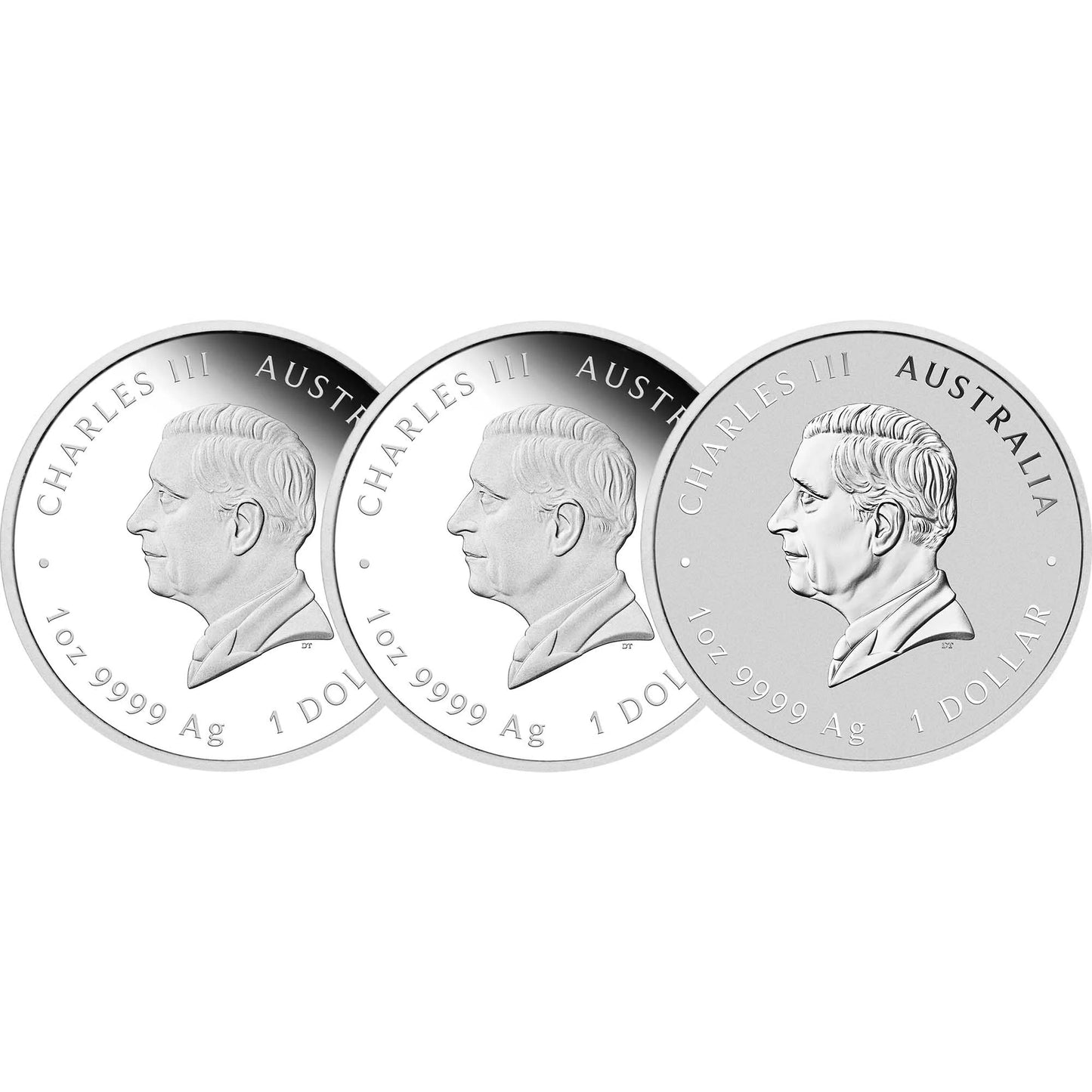 Australian Lunar Series III 2026 Year of the Horse 1oz Silver Trio