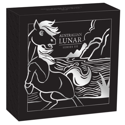 2026 Australian Lunar Series III 2026 Year of the Horse 1/2oz Silver Proof Coin