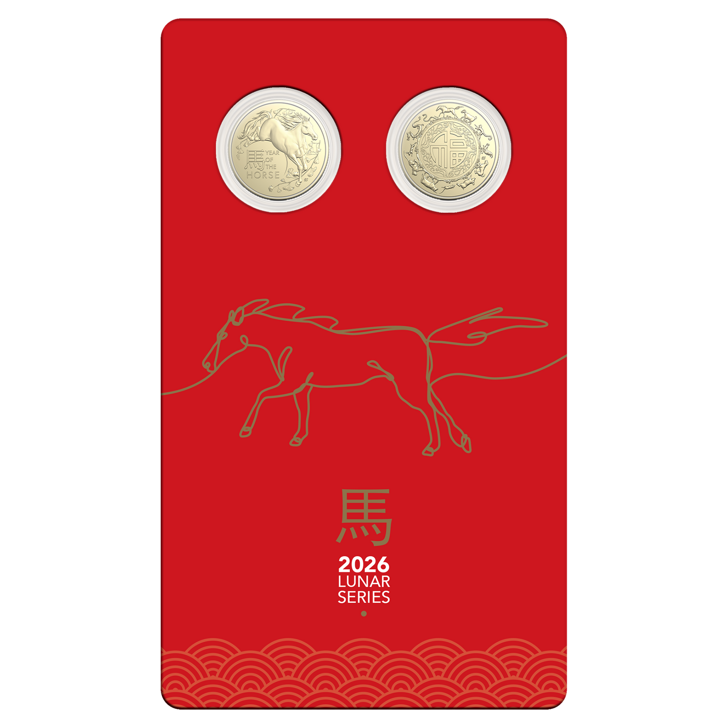 2025 RAM Lunar Year of the Horse Two-Coin Set